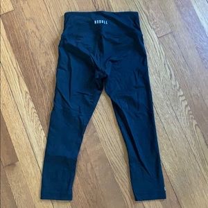 NoBull Black high rise crops size xs